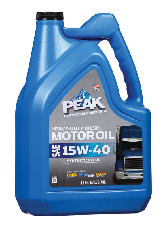 Peak Heavy-Duty Synthetic Blend Motor Oil Sae 5W-40 1 gal