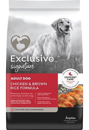 Exclusive Pet Food Exclusive Signature Adult Dog Chicken & Brown Rice Formula