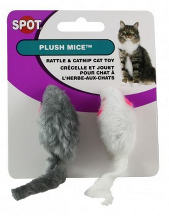 Ethical Pet SPOT Plush Mice Cat Toy