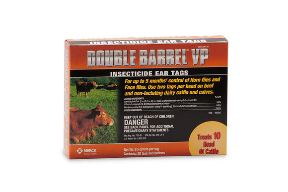 Merck Double Barrel® Vp Insecticide Ear Tags