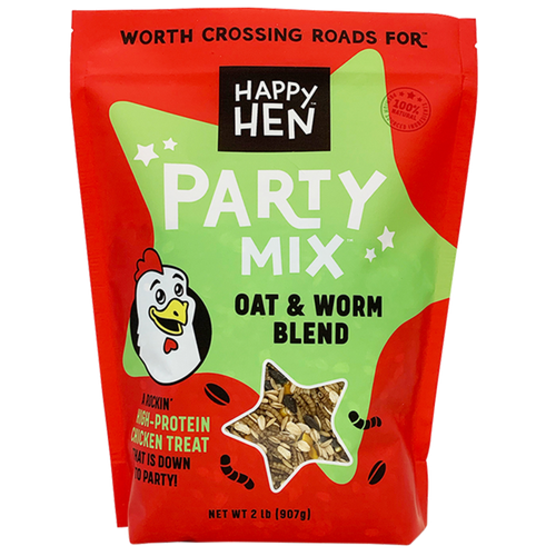 Happy Hen Party Mix™ Oat & Mealworm