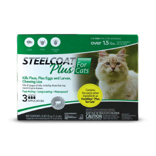 First Companion Steelcoat Plus® For Cats Over 1.5 Lbs