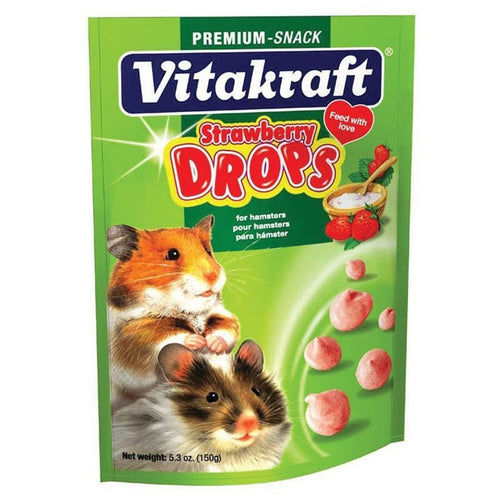 DROPS WITH STRAWBERRY - HAMSTER