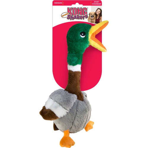 KONG SHAKERS HONKERS DUCK (SM, GRAY)