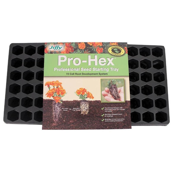 Jiffy Pro-Hex Tray Professional Seed Starting Tray (72 Cell)